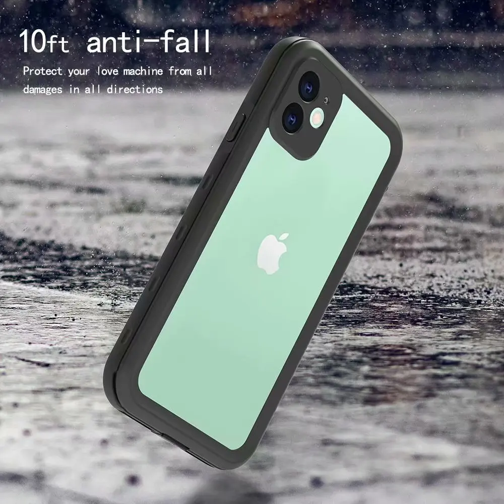 Водонепроницаемый чехол для iPhone 11 X XS Max противоударный чехол для плавания и дайвинга для iPhone 7 8 открытый подводный водонепроницаемый чехол для телефона