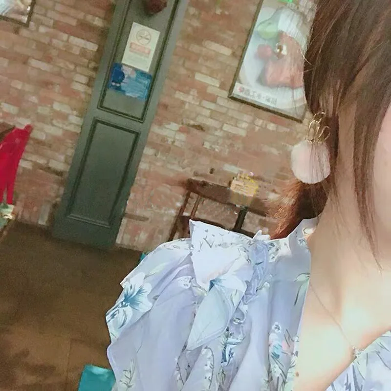 Корейский новый тренд Красочные сердце кристалл подвеска в форме Креста серьги