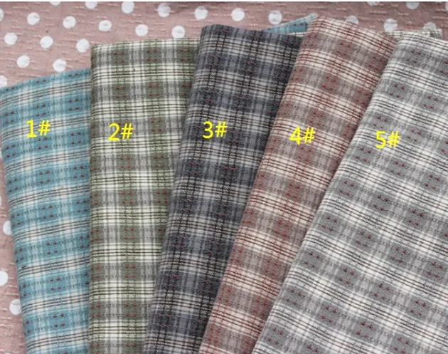 Окрашенная японская хлопчатобумажная ткань лоскутное шитье кошелек квилтинг