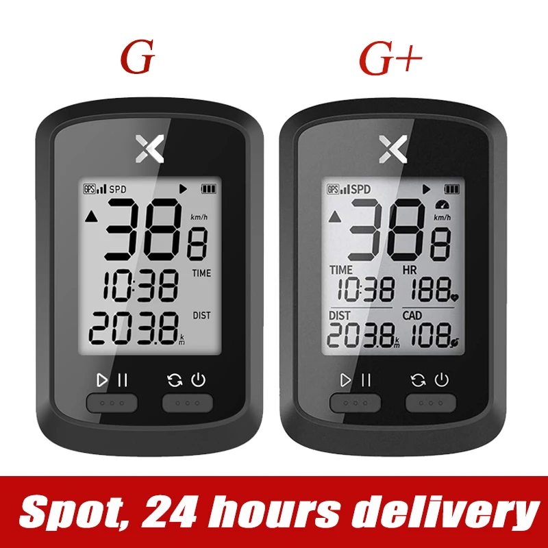 

XOSS Bike Computer G Plus Wireless GPS Speedometer Waterproof Road Bike MTB Bicycle Bluetooth ANT+ with Cadence Cycling Computer