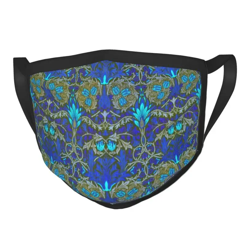 

William Morris Face Mask Adult Men Dustproof Snakeshead Mask Protection Respirator Reusable Mouth Muffle