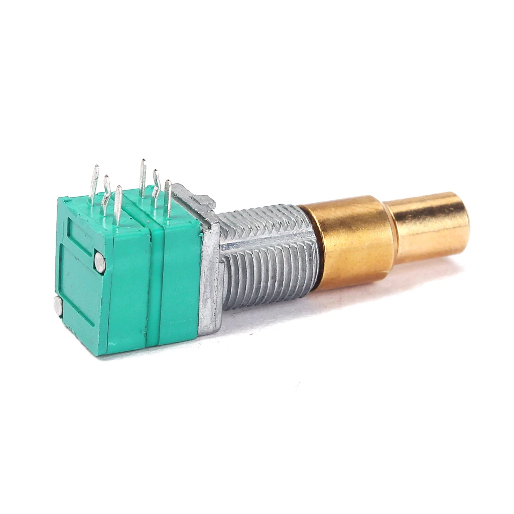 

Set Potentiometer Rotary Switch W Knurled B103 + B103 for Bass Guitar