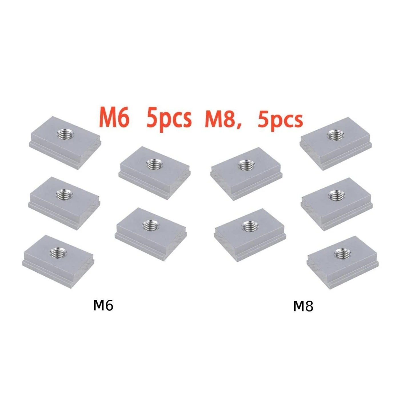 M8/M6 T-Track Slider Sliding Nut Aluminum Alloy T-Slot For Woodworking Tools | Инструменты