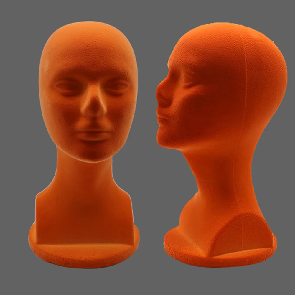 Женская модель головы парик головной убор из пенопласта женская