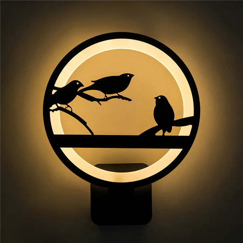 Современная Настенная светодиодная лампа акриловый креативный светильник для