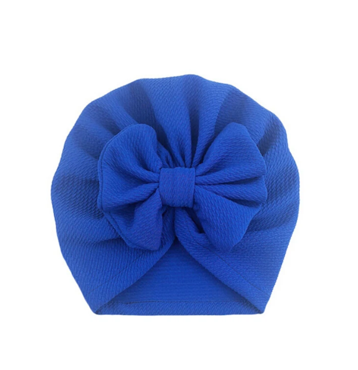 

Fashion Toddler Baby Boy Girl Turban Bowknot Kids Head Wrap Beanie Hat Warm Accessories