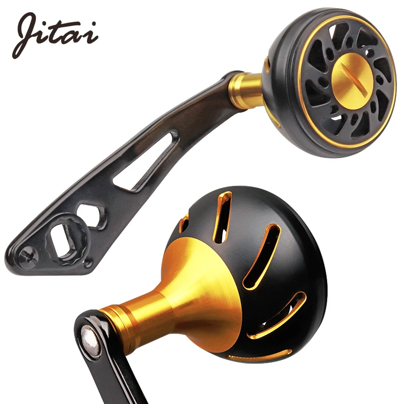 Рыболовная катушка JITAI ручка из алюминиевого сплава для DAIWA/Abu Baitcasting Рыболовные