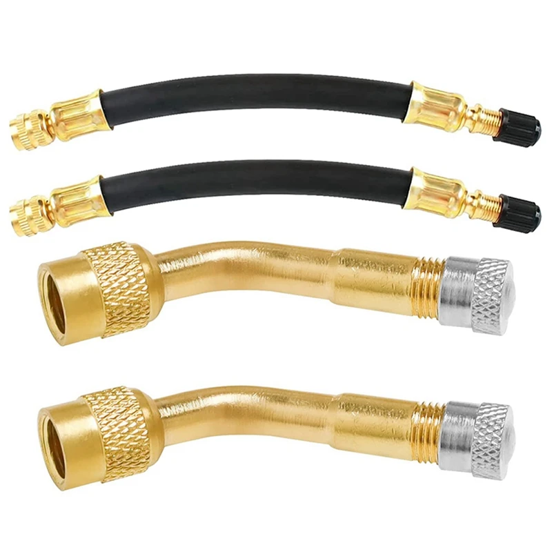 

Удлинитель клапана автомобильной шины, 135 градусов, насадка на клапан с удлинительной трубкой клапана 180 мм для автомобилей и мотоциклов