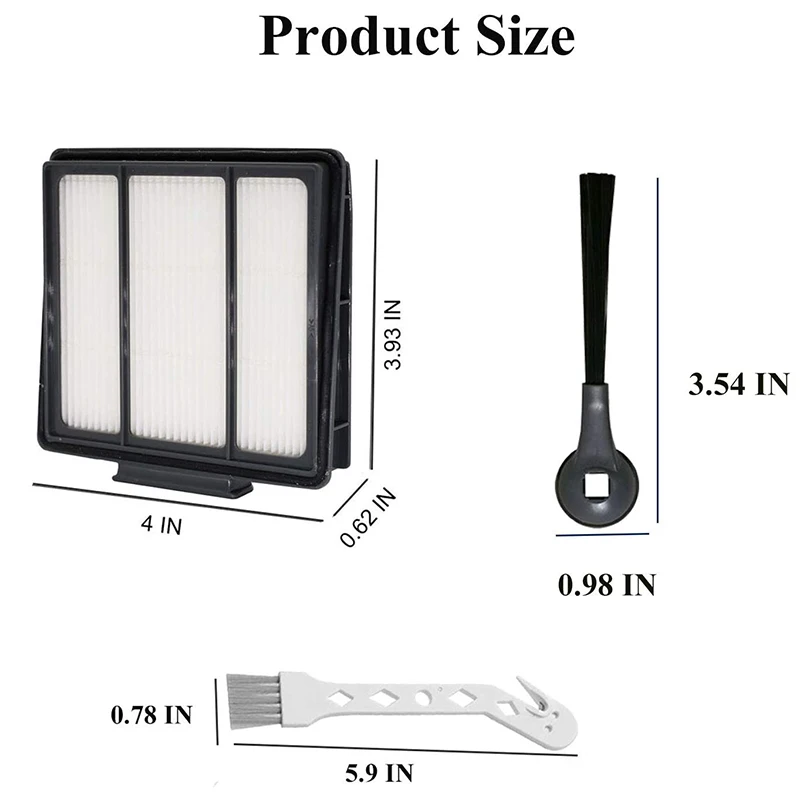 

Suitable for Shark Sweeping Robot IQ RV1001AE RV101 Side Brush Filter Main Brush Filter Cotton