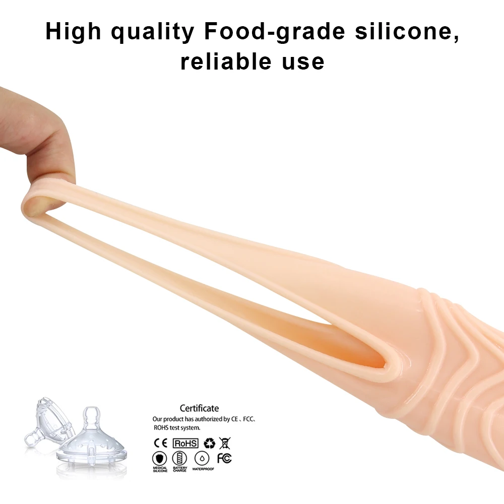 Удлинитель для большого пениса EXVOID многоразовый силиконовый презерватив точки G