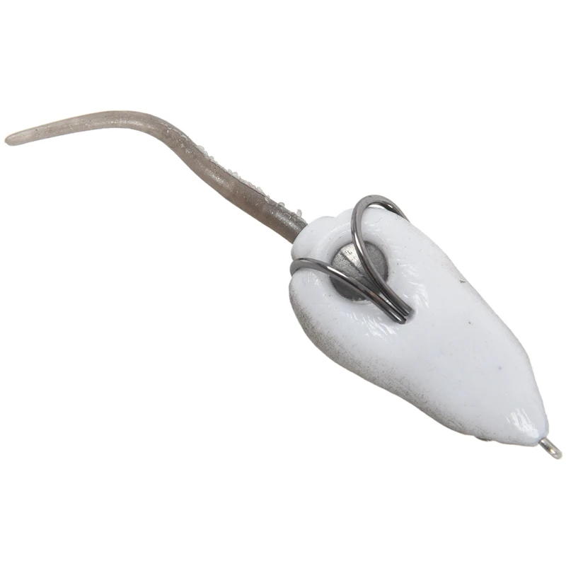 Резиновая мягкая мышь рыболовные приманки Улучшенная приманка для воды