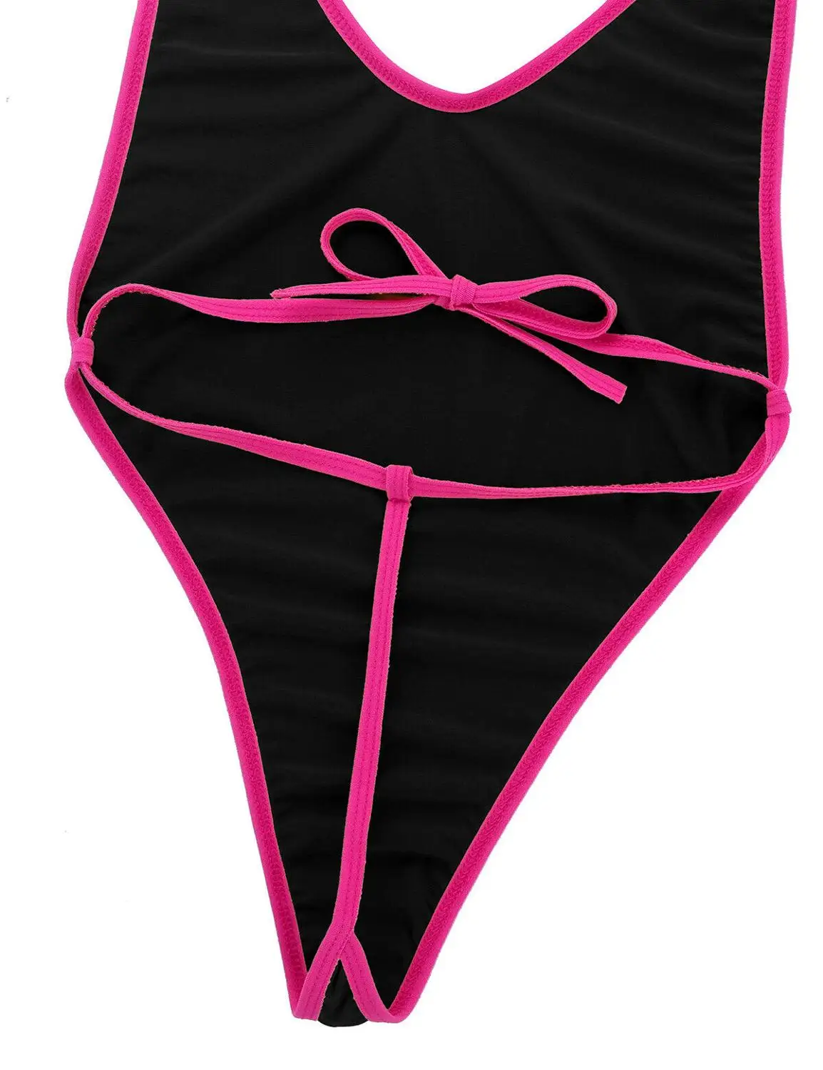 Для соблазнительных женщин на бретелях шеи купальник с высоким вырезом