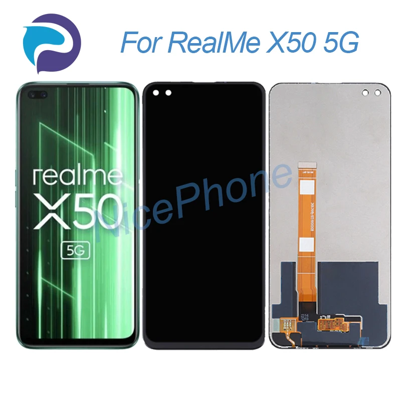 RealMe X50 5G LCD Screen + Touch Digitizer Display 2400*1080 RMX2144 RealMe X50 5G LCD Screen Display