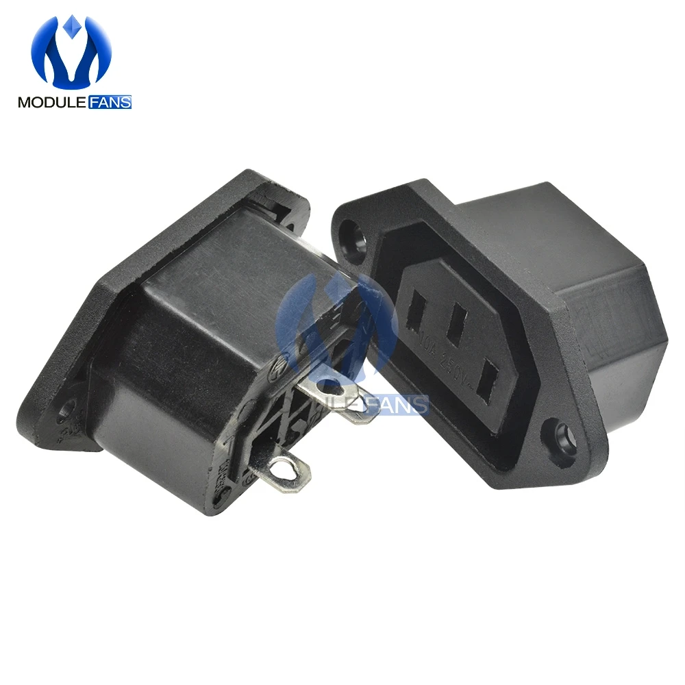 10 шт. медная розетка с фиксированным винтом 250 В А | Электронные компоненты и