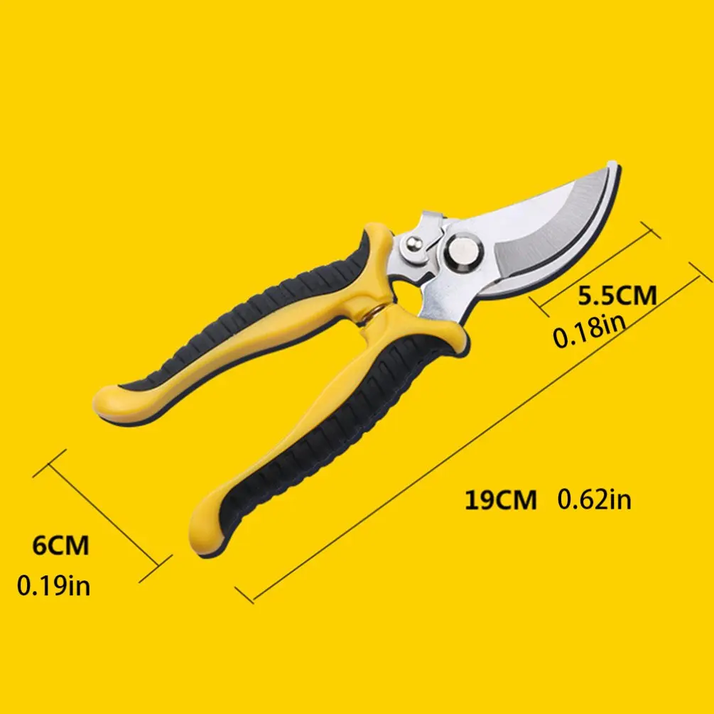 

8 Inch Gardening Pruning Shears Bonsai Flower Cultivating Secateur Scissors Cutting Tool Gardening Plants Clippers Grafting Tool