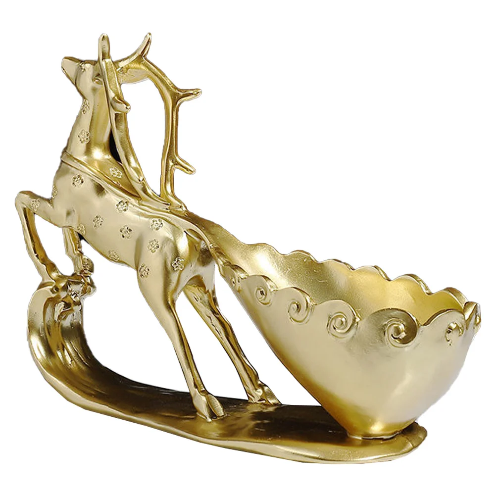 

Decorative Elk Design Wine Rack Fashion Red Wine Display Rack Desktop Decor
