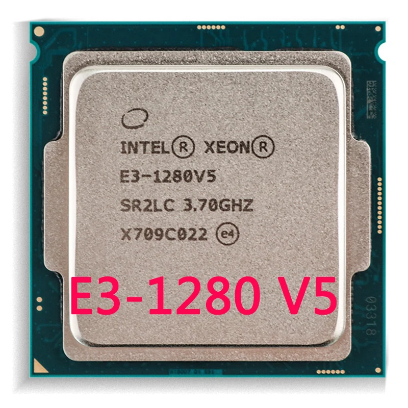 

Intel Xeon E3-1280 v5 E3 1280v5 E3 1280 v5 3.7 GHz Quad-Core Eight-Thread CPU Processor 80W LGA 1151