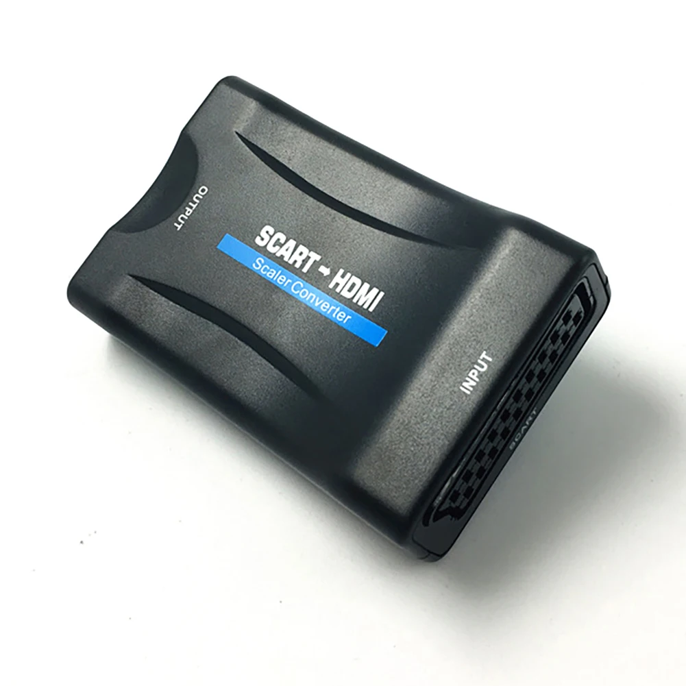 SCART К HDMI видео аудио высококлассный конвертер адаптер для 1080P HD tv DVD| |