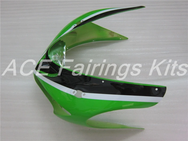 

New ABS Full fairing kit Fit for Kawasaki ZX6R 2005 2006 motorcycle fairings ZX-6R 05 06 Ninja 636 bodywork set green white