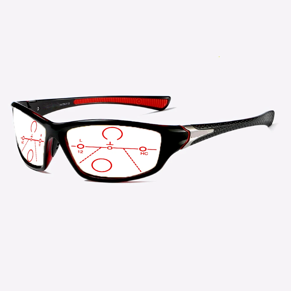 

Shield Stick Face Sports Men Ultralight Progressive Multifocal Reading Glasses +0.75 +1 +1.25 +1.5 +1.75 +2 +2.25 +2.5 To +4