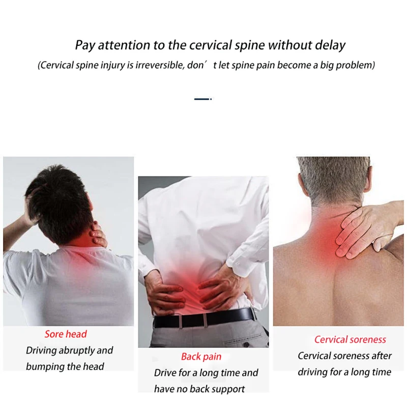 Автомобильная Массажная подушка на талию для шеи электрическая Подушка сиденья