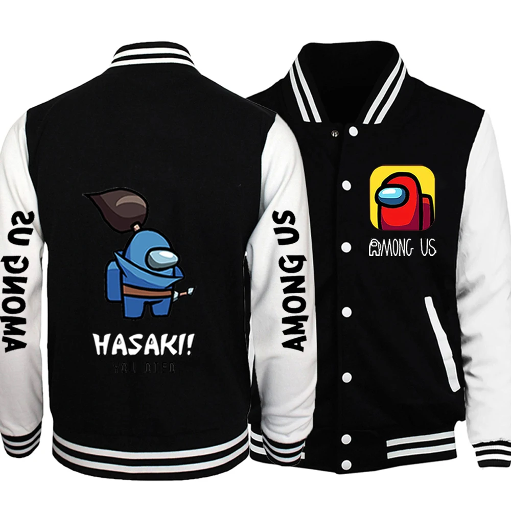 

New Arrial Emergency Meeting Impostor Crewmate Men Oversized Hoodie Skateboard Sweatshirt Sweatshirts Baeseball Hoodies Pullover