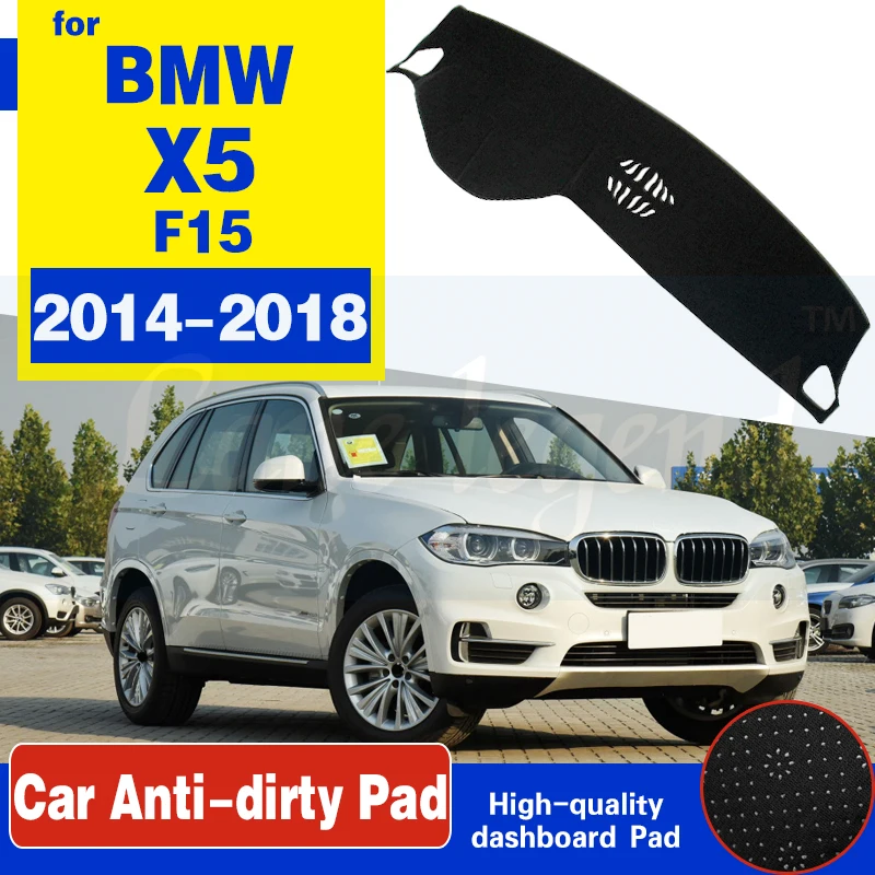 

For BMW X5 F15 2014 2015 2016 2017 2018 Anti-Slip Mat Dashboard Cover Pad Shade Dashmat Protect Carpet Accessories X5M Cape Rug