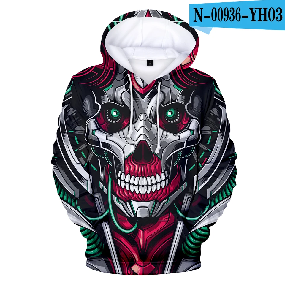 

Beautiful Skull Hoodies in Men/Women Sweatshirts Creative Clothes Autumn Winter Sweatshirts High Quality Skull Hoodies