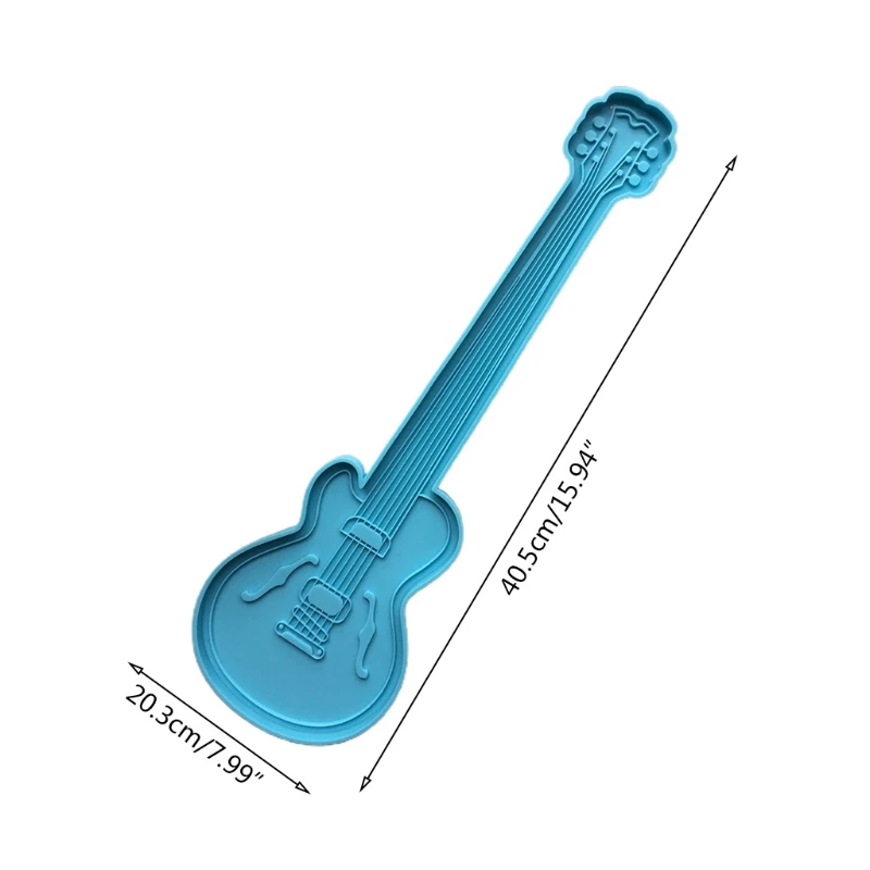 

Guitar Epoxy Resin Mold DIY Crafts Jewelry Making Tool Handmade Casting Silicone Mould