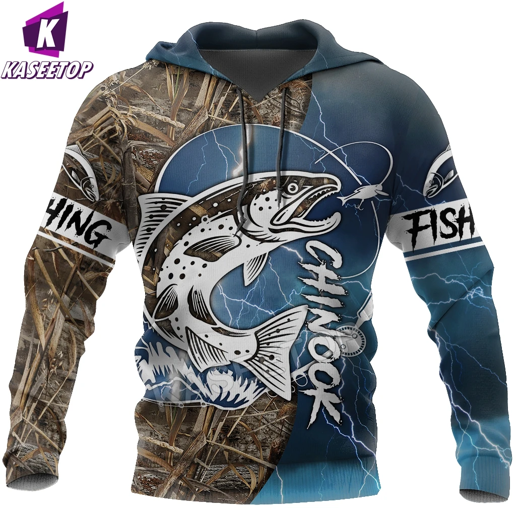 

Камуфляжная австралийская Толстовка для рыбалки и лосося, повседневный Стильный пуловер с капюшоном и 3D принтом в стиле хип-хоп, свитшот, За...