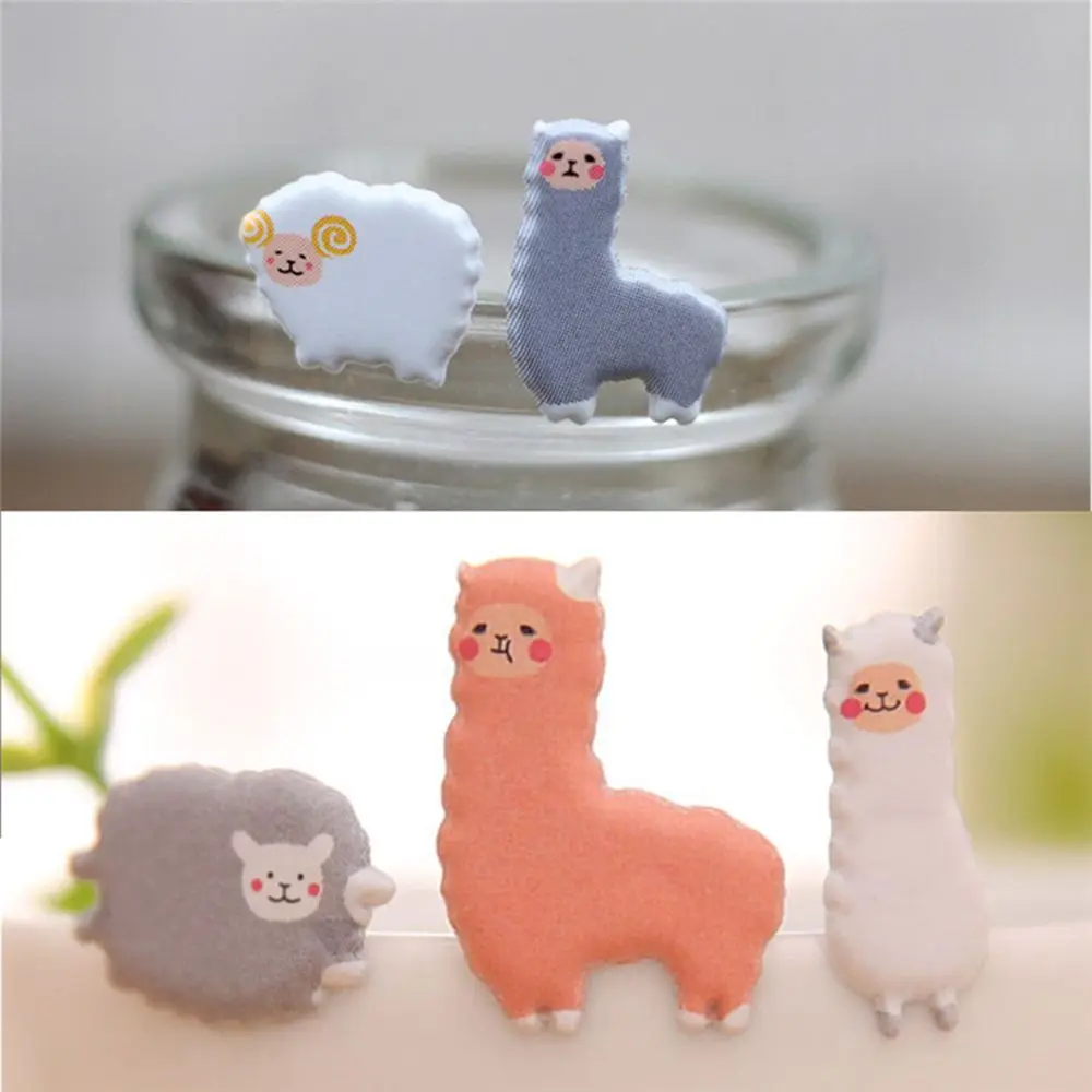 

1 Sheet Cute 3d Puffy Sheep Alpaca Cartoon Animals Sticker Kids Scrapbook Diary Photo Album Decor For Girl Boy Birthday Gift