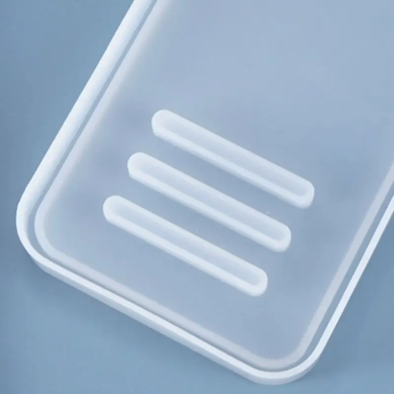 

Resin Crystal Epoxy Mold Phone Holder Bracket Casting Silicone Mould DIY Crafts Decorations Making Tool XXFD