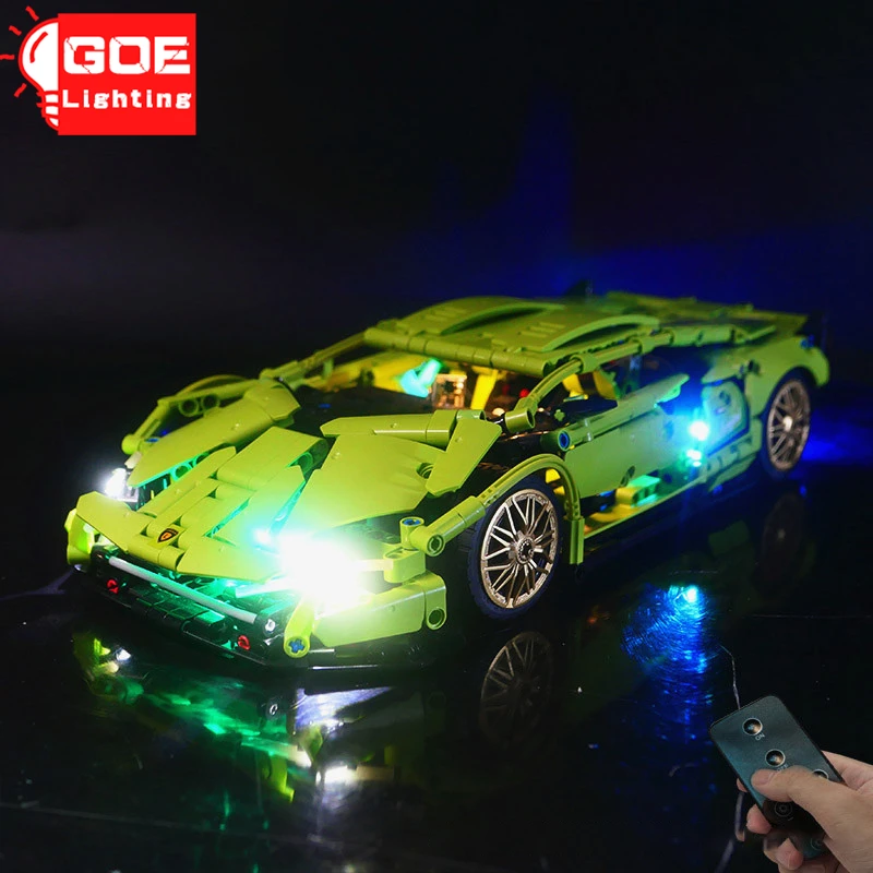 GOE светильник ING фирменный комплект со светодиодный Ной подсветкой для Lego T2007 Rambo