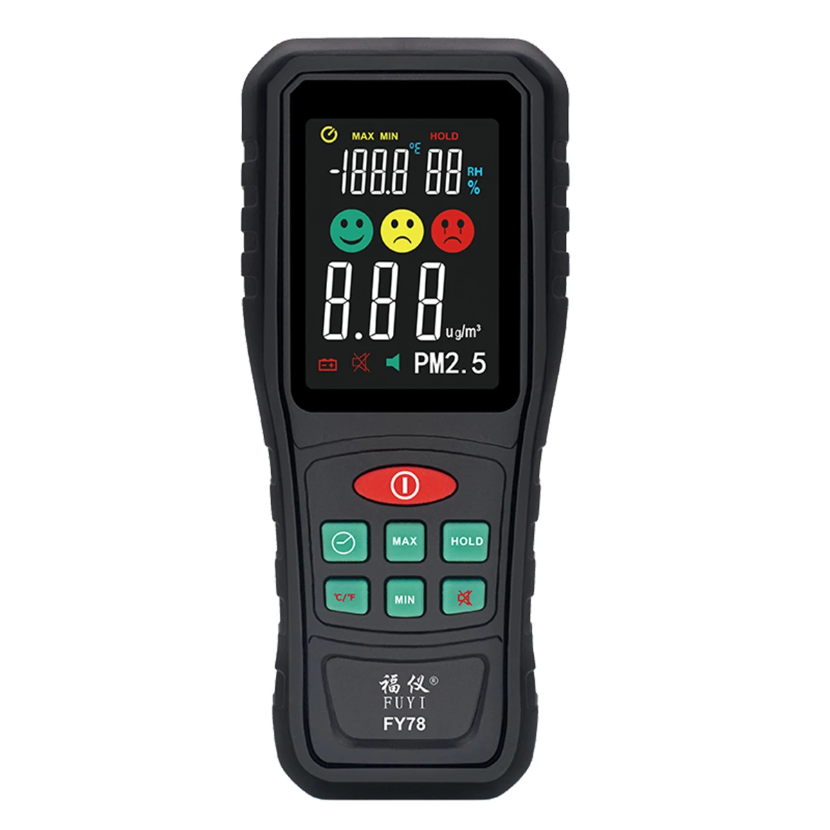 Портативный Измеритель температуры и влажности воздуха PM2.5 детектор загрязнений
