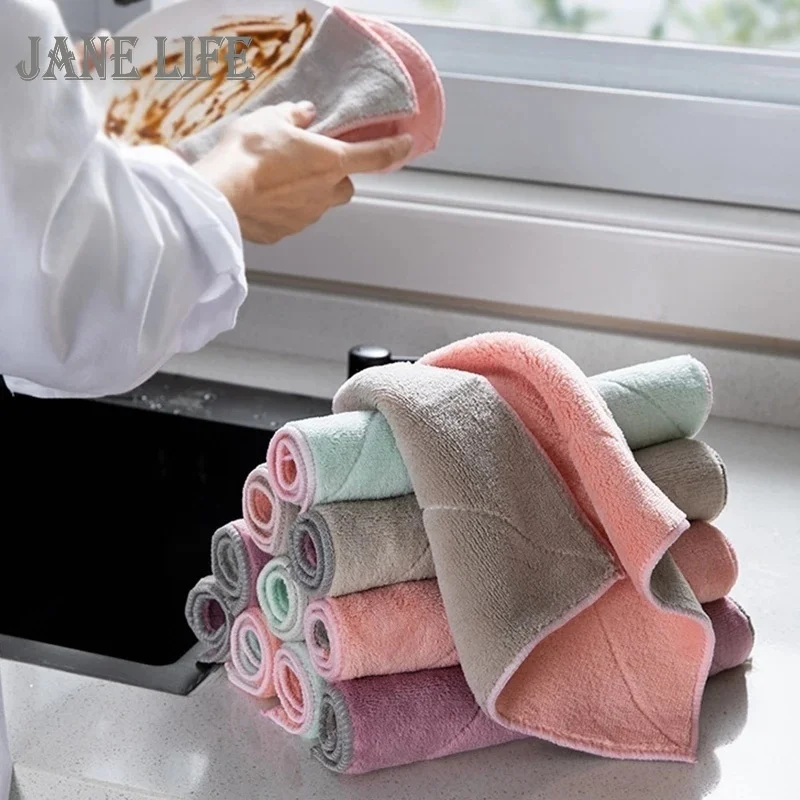 

Super Absorbent Kitchen Towels Cleaning Cloth/Microfiber Super Absorbent Cloth/kitchen Tool Cleaning Supplies/double-sided Rag