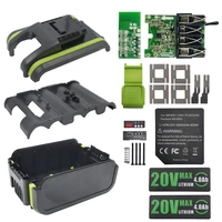 wa3550 li ion battery case 4 0ah sticker pcb charging protection circuit board for worx 20v label accessories wa3596 wa3595