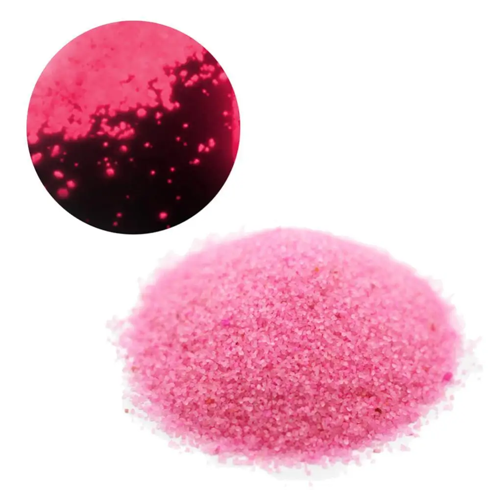 

Glow in Dark Fluorescent Luminous Sand Wishing Bottle Fish Tank Gravel Decor