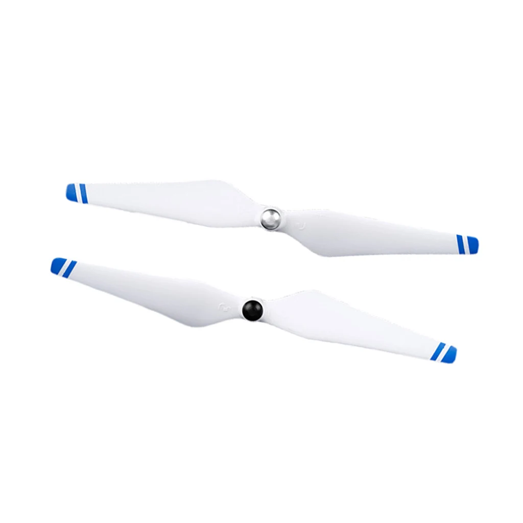

2x White+Blue 9450 Propellers Self-Locking For Drone DJI Phantom 2/3