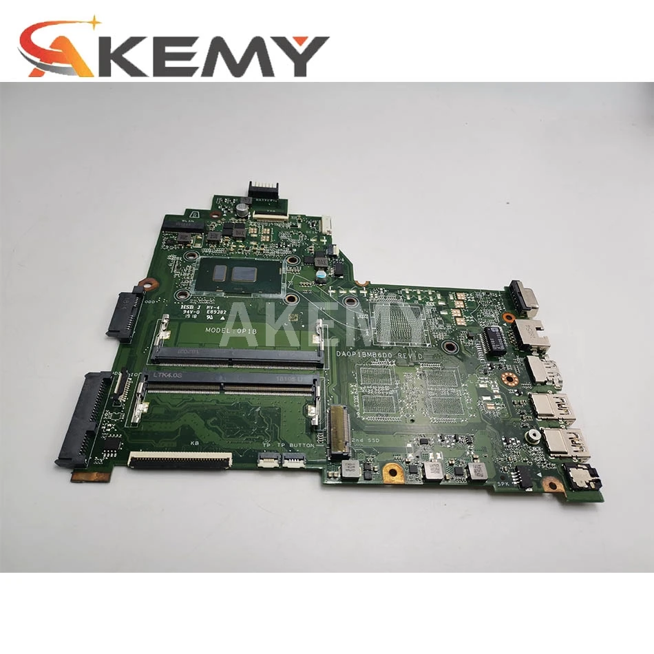 

DA0P1BMB6D0 14-BS mainboard For HP Pavilion Laptop 14-BS 240 G6 14-BS568TU laptop motherboard fully Tested W/ i3-7th gen CPU