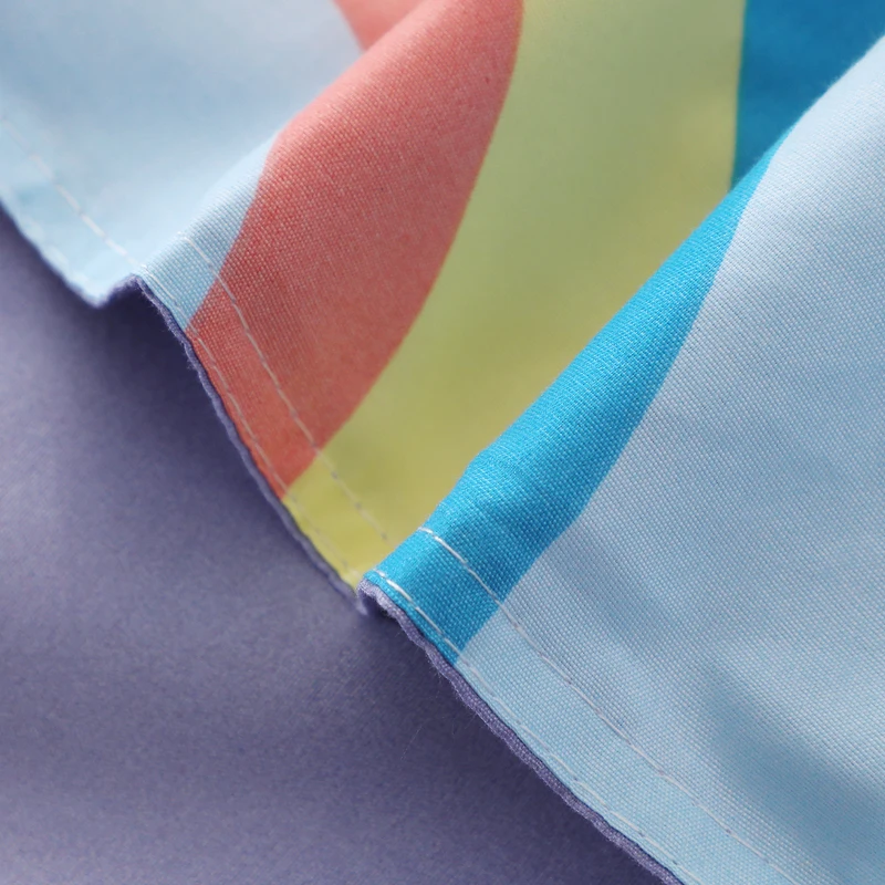 С рисунком из мультфильма Пододеяльник близнец полный Queen Король Один Стёганое