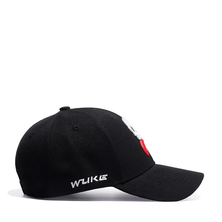Summer Men's Baseball Cap Personalized Skull Hat Sunscreen Women's Couple Cap Embroidery Tongue Adjustable