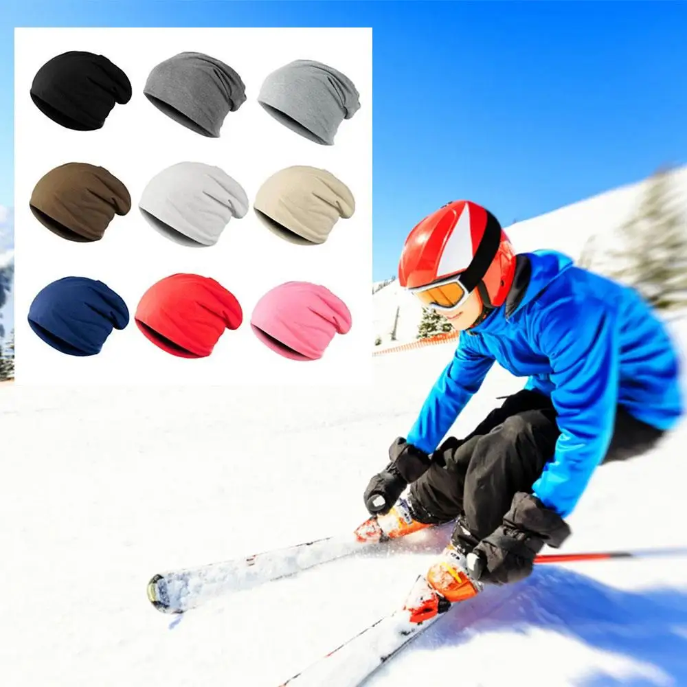 

Slouch Accessories Headgear Ski Hat Sport 20 Color Knit Crochet Outdoor Decor Cap Winter Beanie Unique