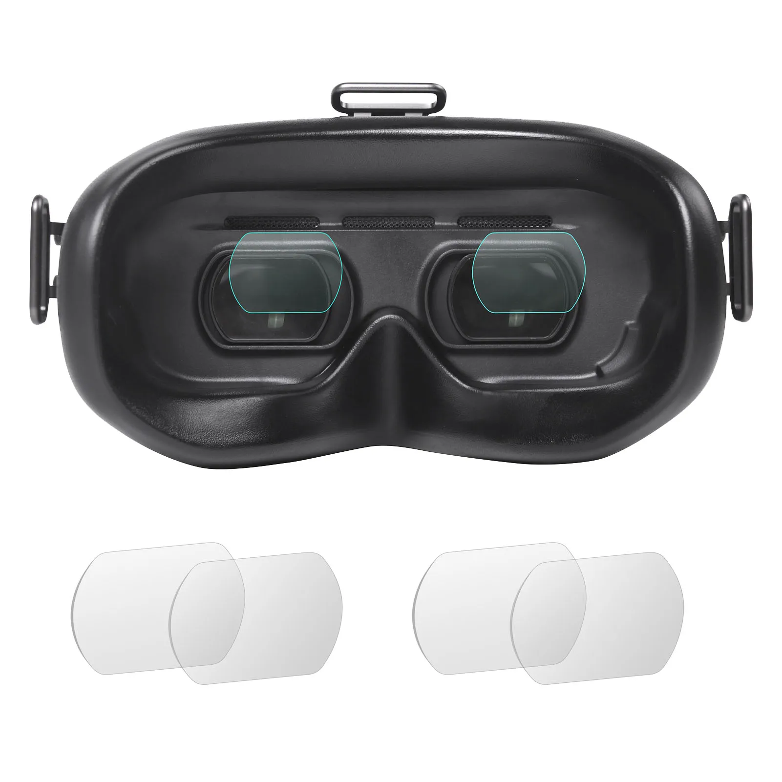 FPV Goggles Glass V2 TEMPERED GLASS FILM Combo For DJI FPV