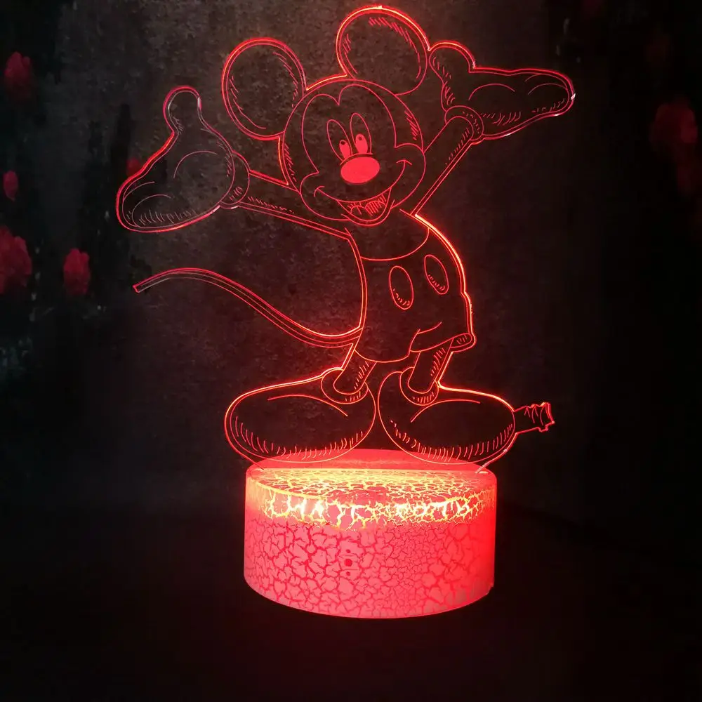 Прекрасный 7 цветов изменить творческий сенсорный пульт дистанционного