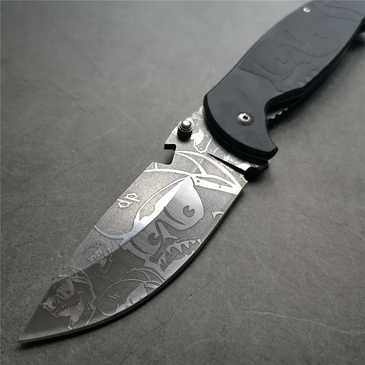 Складной нож 55 56HRC 9 дюймов высококачественный тактический инструмент для