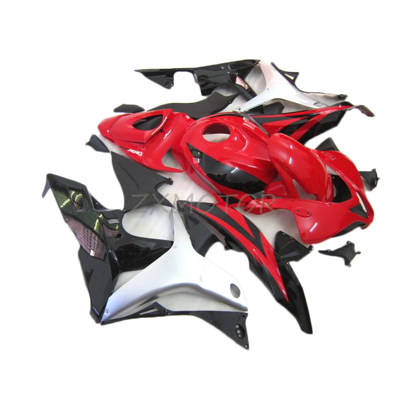 

Корпус для HONDA CBR 600 RR 2007 2008 красный серебристый черный Обтекатели cbr600rr 07 08 CBR 600RR комплект обтекателей для кузова DX13