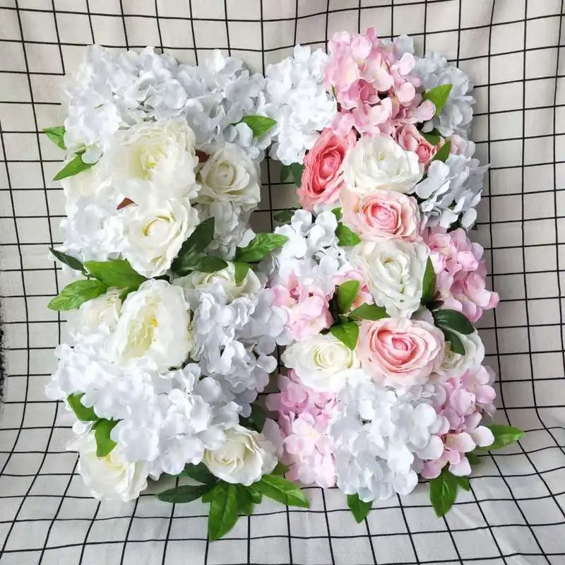 

Wedding Wedding Road Lead Rose Row T Stage Flower Strip 3D Shooting Background Peony Flower Row Artificial Flower 3D Background