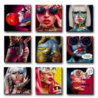 Уличное граффити искусство сексуальные женщины холст картины настенные художественные плакаты печатные настенные картины для гостиной дома Настенный декор