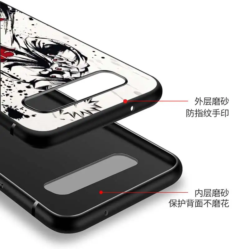 

Naruto Anime for Samsung Galaxy Note 20 S20 FE Lite Ultra 10 9 8 Pro S10E S10 5G S9 S8 S7 S6 Plus Black Phone Case