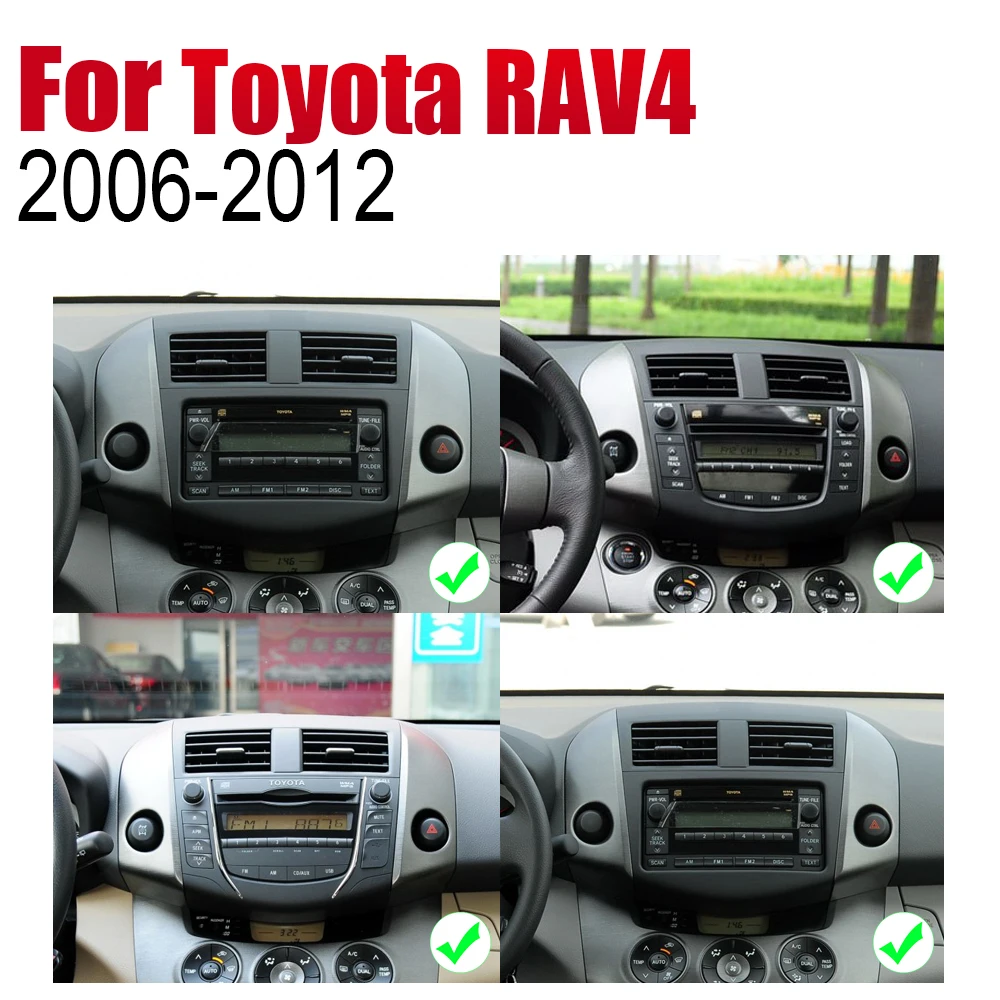 Автомагнитола ZaiXi 2 Din Android для Toyota RAV4 2006 ~ 2012 GPS навигация BT Wi Fi карта мультимедийная